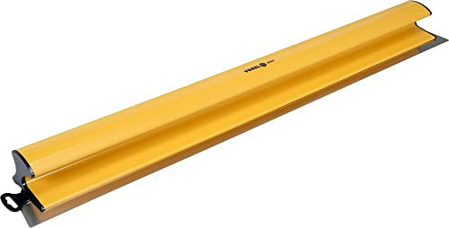 Vorel Edelstahl Flächenspachtel, 0,3mm Edelstahlblatt, Breite: 1000 mm, extra leicht, Z-Griff, zum Verputzen von Wänden und Decken, Trockenbau Putz Spachtel breit groß Gipserspachtel