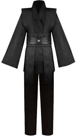 Gothden Disfraz de túnica con capucha, disfraz de caballero, juego completo, Halloween, cosplay, para adultos y hombres