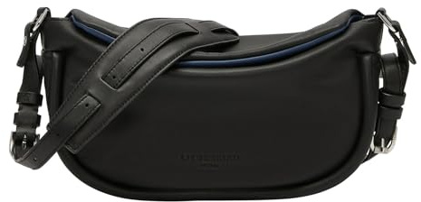 LIEBESKIND BERLIN Fab 5 Kodiaq Sheep Hobo M Black