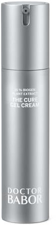 DOCTOR BABOR The Cure Gel Cream | Leichte mikrobiomstärkende Gelcreme | Mit 15% BIOGEN PLANT Extract | Glattes und revitalisiertes Hautbild | auch zur postoperativen Pflege | vegan | 50 ml