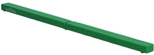 HOMCOM Poutre d'équilibre pliable pour l'intérieur et l'extérieur - 210 cm - Charge maximale : 120 kg