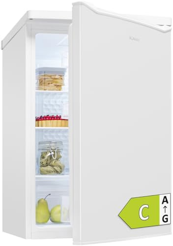 Bomann® Kühlschrank ohne Gefrierfach | Energieklasse C | 85cm | 5 Jahre Kompressor-Garantie | Kühlschrank klein | 0-8°C | leise 35dB | 3 Ablagen | Standardkühlschrank 126L | VS 7258 weiß