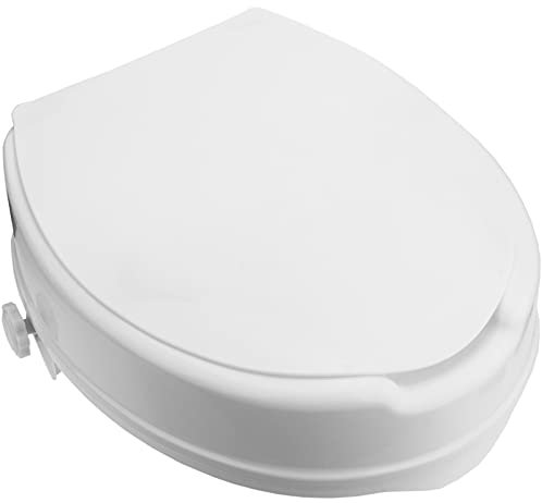 PrimeMatik - Toilettensitzerhöhung für WC mit Deckel für Erwachsene