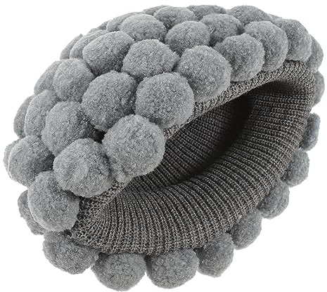 Cappello Parrucca in Lana per Bebé 46-50cm, Morbido