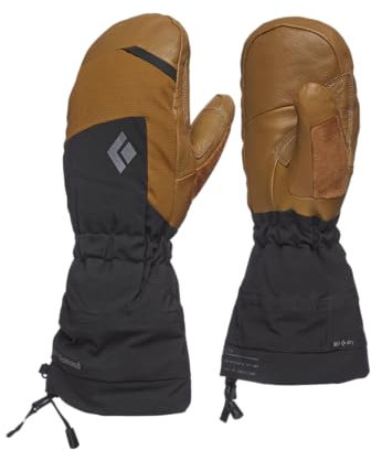 BLACK DIAMOND Men's Mercury Mitts Waterproof, Insulated, Dark Curry 2.0, XL