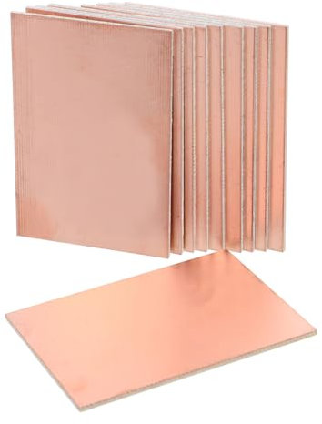 iplusmile 10pezzi Schede Pcb Saldabili Per Progetti Elettronici Per Esperimenti e Apprendimento Alta Conduttività e Durabilità