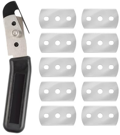 Envuelva Automáticamente El Cortador De Vinilo,Cortador De Seguridad,Car Vinyl Wrap Cutting Tool,Película De Envoltura Aleación De Precisión,Cortador Película Envoltura Coche,Con 10 Cuchillas,Kiuiom