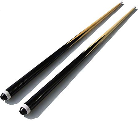 Alrnos 36 Hardwood Billiard/Pool House Cue Stick - Set of 2, Shorty Cues 1