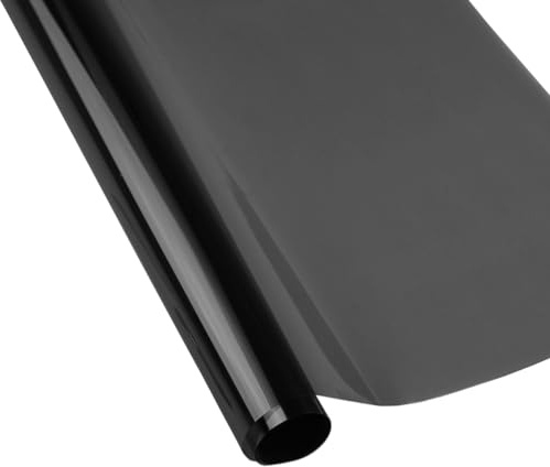 ETOPARS 76cm X 500cm 15% VLT Film de Teinte de Vitre Voiture Film de Fenêtre Film Teinté Autocollant Verre Film Solaire Protection Teinté Fumée Véhicule