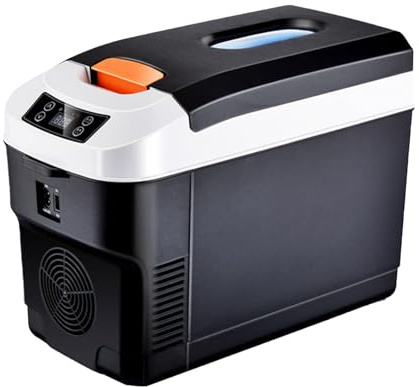 Frigorifero Da Campeggio - Freezer Da Viaggio 50-56W Per Auto | Auto Fridge Outdoor Portable 12V | Frigorifero A Doppio Scoperto Per Uso Automobilistico E Familiare, Doppio Uso Freddo E Caldo