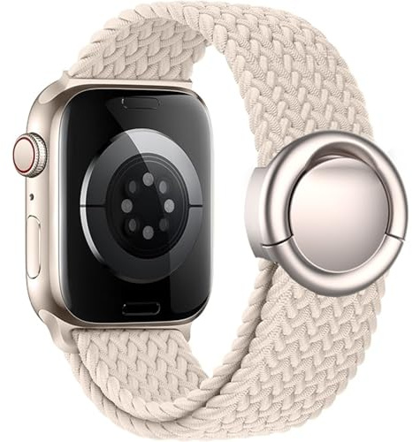 VELULYX Flätat band Solo Loop Kompatibel med Apple Watch 38mm 40mm 41mm 42mm 44mm 45mm 46mm 49mm, Armband Stretchy Runt spänne för iWatch Series 11 10 9 8 7 6 5 4 3 Ultra 2 1 SE