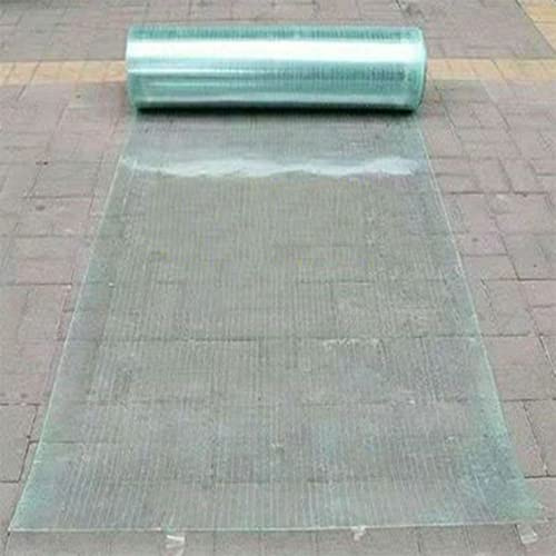 Fiberglass Roofing Panels - Heavy Duty Clear Tarpaulin for Greenhouses, 1mm Thick, Durable Cladding for Balconies and Baffles