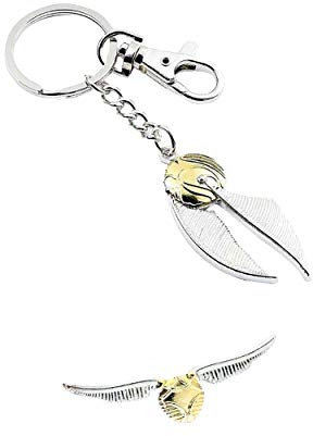 Blister llavero + pin Golden Snitch Harry Potter