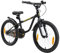 Löwenrad Kinderfahrrad für Jungen und Mädchen ab 6 Jahre | 20 Zoll Kinderrad mit Bremse | Fahrrad für Kinder | Schwarz