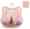 CYOMI Silikon Brüste Brustformen Realistisch Brustplatten Runder Kragen Hohle Zurück für Crossdresser Transgender Cosplay B-G Cup