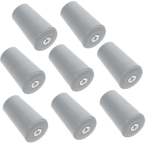 Amosfun 8piezas Tope Limitador para Persianas Enrollables Kit De Reparación Fijaciones y Amortiguadores para Evitar Que Suban Dormitorios o Salones