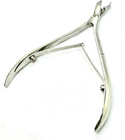 Pinza tagliaunghie gioiello 9 cm - taglio dritto per unghie incarnite - acciaio inox forgiato tedesco Solingen - pedicure e podologia professionale - dispositivo medico