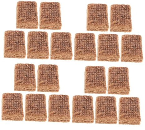 Gatuida 20pcs Charcoal Lighting Cubes and Fire Starters for Outdoor Bbq Camping and Hot Pot, Wood Kindling Blocks for Efficient Ignition, Fireplace and Fire Pit Starter Tablets