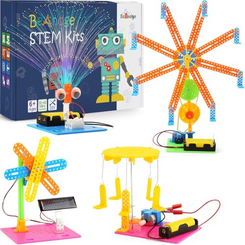 STEM Toys Science Experiments for Kids 6 7 8, Craft Kit Educational Building Toys, Electronics Science Kit Birthday Gifts for Boys Girls 6 7 8 9 10 11 12 Year Old