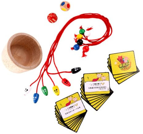 BESPORTBLE Cat Catch Mouse Toy and Parent-child Interactive Desktop Game for Children, Educational Wooden Board Game for Training, Early Learning Gift for Boys and Girls