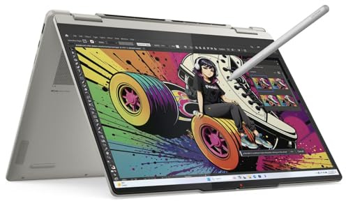Lenovo Yoga 7 2-in-1 Laptop 14AKP10 - AMD Ryzen AI 5 340 Copilot PC - 14” WUXGA OLED Touch Display, 16GB Memory, 1TB SSD, Yoga Pen, Wi-Fi 7, FP Reader, and Win 11 Home 83JR0003US