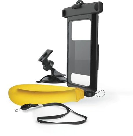 XVenture Griplox Support de téléphone étanche à Ventouse pour Bateau iPhone X 8 Plus 7 SE 6S 6 5S 5 Samsung Galaxy S9 S8 S7 S6 S5 Note Google Pixel 2 XL LG Nexus Sony Nokia (XV1-863-2)