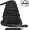 Yes4All Unisex-Erwachsene T5KH Strap-40ft Battle Rope Fitnessseil 1,5 Breite, Mit Schutzhülle-Anker, 38mm-12m