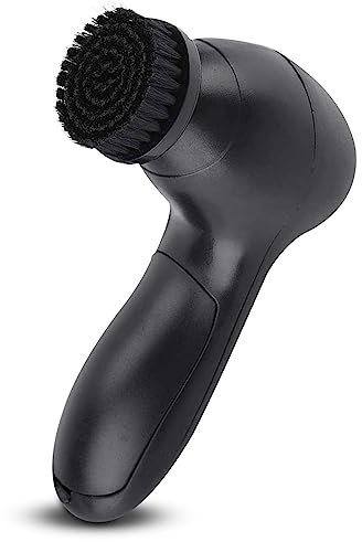 Brosse Chaussure électrique, Nettoyeur de Baskets Cireuse à Chaussures avec 4 Tête de Brosse pour Cirages et L'entretien des Chaussures