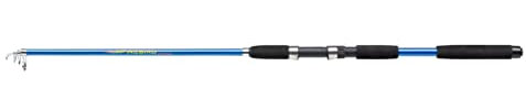 Shakespeare Firebird Teleskoprute - Leichte Carbonkonstruktion, Moderne Eva Griffe, gepolsterter DPS Rollensitz, Titanium Oxide Insert Guide, kompakte, tragbare Rute für Süß,Salzwasser 7ft 10-25g