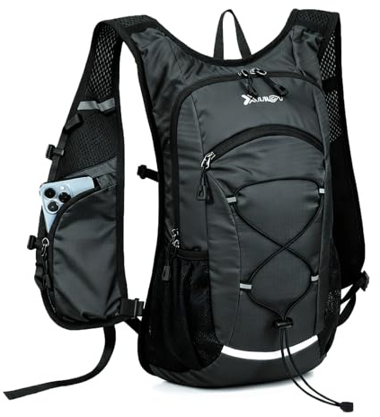 Asnewkit Ultra Lightweight Backpack,20L Waterproof Backpack Hiking Rucksack,Rucksack Bag for Women Men Outdoor Camping, Hiking Backpack,Work Bag (Grey)