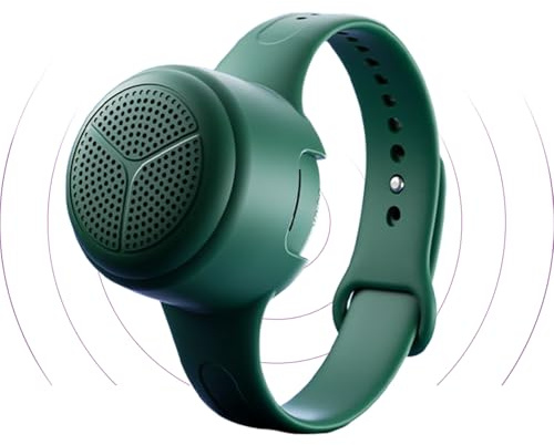 Lettore musicale audio da polso, altoparlante indossabile con batteria a lunga durata, audio portatile da polso, dispositivo musicale leggero per attività all'aperto, per ciclismo, moto