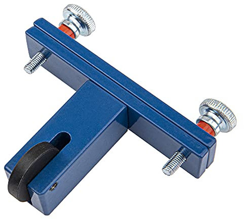 Yootones Geigenbrücken-Montagewerkzeug für Violine, Metall, Steghalter für verstellbares Geigenbau-Werkzeug (blau)