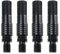EMSea 4 x 3/8 Zoll Angelalarm Anschluss Angeln Bissanzeiger Schnellverschluss Adapter Angelrutenhalterung Halter Anschluss Abnehmbar Karpfen Angeln Angelzubehör