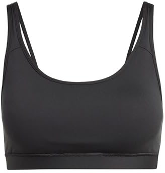 adidas Women all Me Essentials Medium-Support Bra Recycled Polyester Black M (E-G)