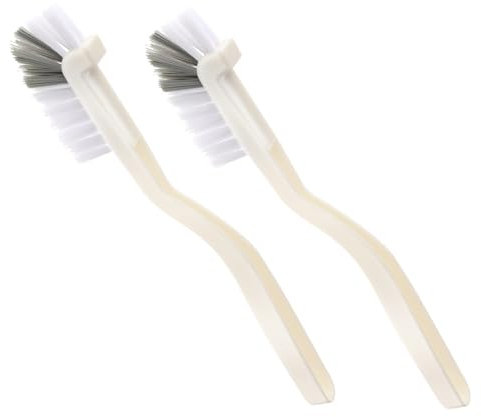 Abeillo 2 spazzole piccole per lavare i piatti, piccole spazzole per bottiglie da cucina, spazzola per lavare i piatti, spazzola per lavello, pentole e padelle con manico per la pulizia dei piatti