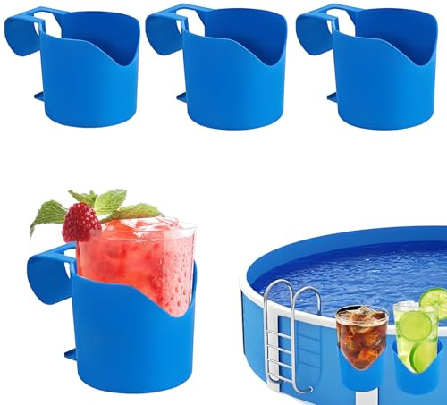 Porte-gobelet de Piscine - Porte-gobelet Gonflable - Accessoire de Piscine Multifonction - Convient à la Plupart des piscines