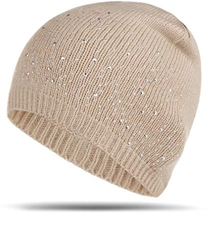 Ulalaza gnistrande kabel stickad mössa pom pom mössa skalle strumpa mössa manschett mössa för damer