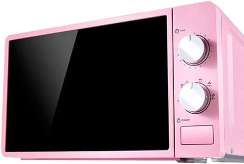 LABLADUO Elektrisk ugn, konvektionsugn Mikrovågsugnstimer Express matlagning med en touch lätt att rengöra elegant design 20 liters miniugn (rosa)
