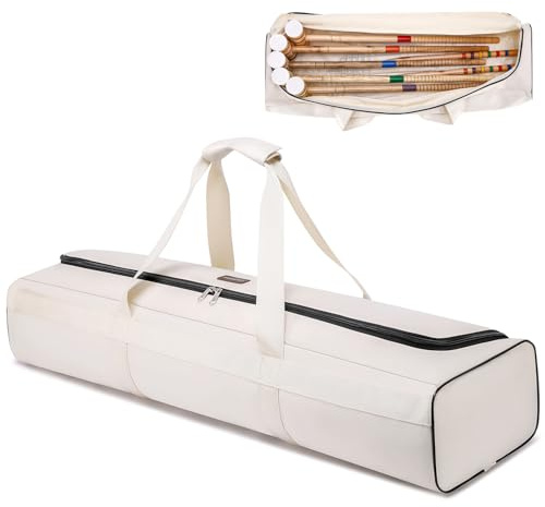 39 Croquet Set Carrying Bag for Storage, Croquet Bag for 6-Player Set
