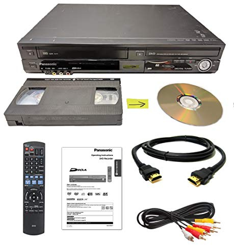 Panasonic VHS to DVD Recorder VCR Combo w/Remote, HDMI