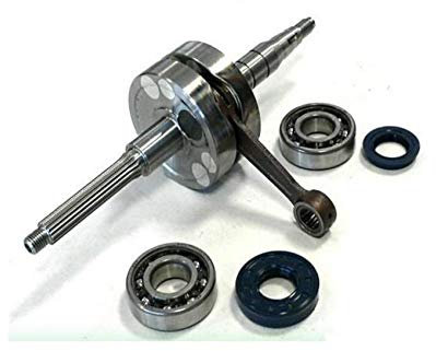 9925910 ALBERO MOTORE TPR CORSA 39.2 X MINARELLI ORIZZONTALE +CUSCINETTI+PARAOLI SPINOTTO 10