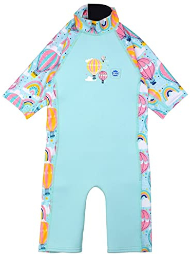 Splash About Combinaison de plongée pour Enfant Matière Anti-UV, Up & Away, 2-4 Ans