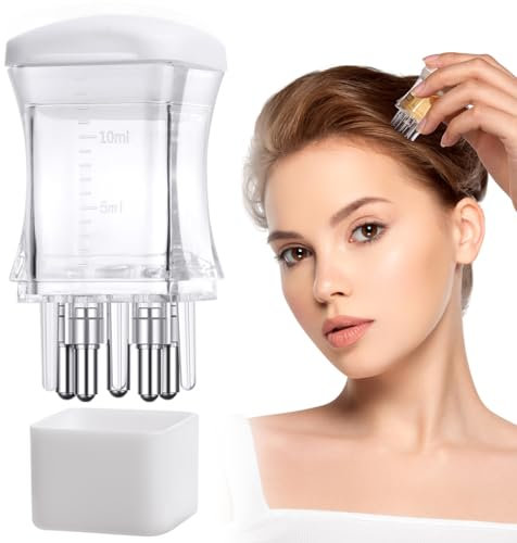 ACWOO HaaröL Applikator Und Kopfhaut MassagebüRste,Kopfmassage BüRste für Haarwachstum,Haaröl Applikator Flasche, Haarwurzel Applikator Haarpflege Haar Kopfhaut für Haare, Medizin,äTherisches öLserum