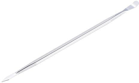 QUARKZMAN Mini Pied-De-Biche en Métal Outil d'Ouverture à Tête Plate en Acier Inoxydable pour La Réparation Et Le Démontage Des Téléphones Portables 6,5X0,2X0,28