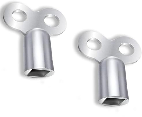 Jonami 2x Llave de Purga Radiadores - Llaves Purga de Válvula de Escape - Universal para Todos los Radiadores