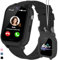 JUBUNRER 4G Smartwatch Kinder mit GPS und Telefon Videoanruf SOS Schrittzähler Wasserdicht Wecker Spiele Lernkarten Smart Watch Kinder Telefonuhr Armbanduhr Kinderuhr Mädchen Jungen Junge Geschenke-