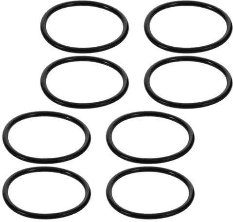 Abaodam 10 Pezzi Elastici in Gomma per Microfono Supporto Anti-vibrazione Anelli Elasticizzati per Shock Mount Kit Ricambio Resistente per Riduzione Rumore in Registrazioni e Streaming