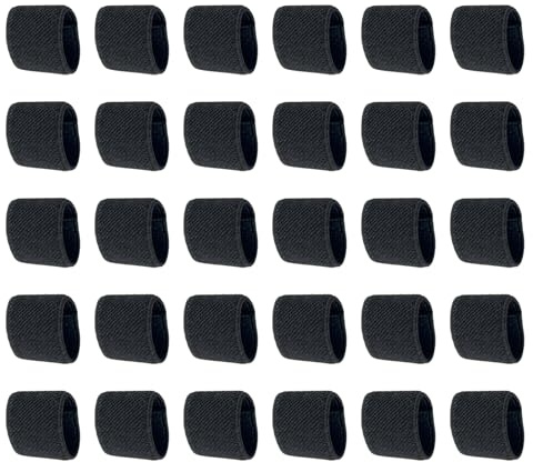 ycezw Sujetadores de Correa - Retenedor de Nailon Resistente, 30 Piezas | Retenedor de Correa para Cinturón de Cuero,para Senderismo, Camping, Escalada, Deportes, Viajes al Aire Libre,