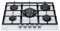 Millar GH7051TW Tempered Glass Hob Cooktop with 5 Gas Burners - White, 70 cm