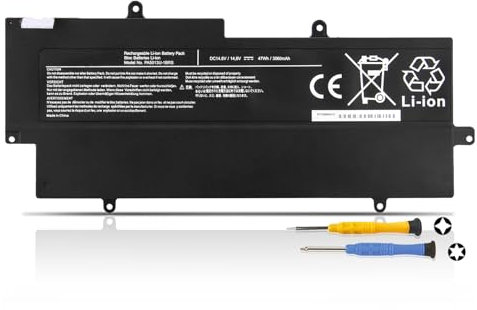 K KYUER 47WH PA5013U-1BRS Batería para Toshiba Portege Z830 Z835 Z930 Z935 Z830-S8302 S8301 Z835-P330 P360 P370 Z930-16G 14L 14N 14C 11F 151 153 S9301 S9302 Z935-P300 Ultrabook Notebook Laptop Battery